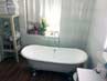 Badezimmer-Idee mit der freistehenden Nostalgie Badewanne Bristol