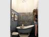 Badezimmer-Idee mit der freistehenden Nostalgie Badewanne Liverpool