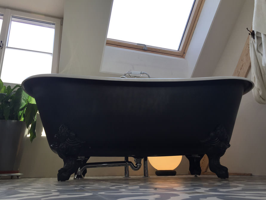 Badezimmer-Idee mit der freistehenden Badewanne Bristol