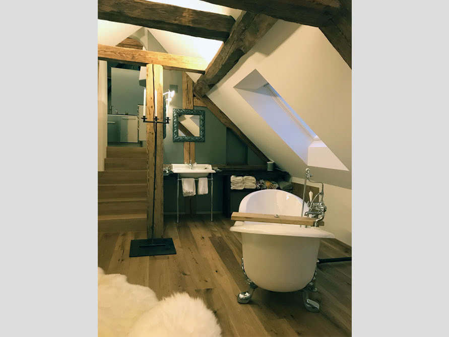 Badezimmer-Idee mit der freistehenden Badewanne Edinburgh