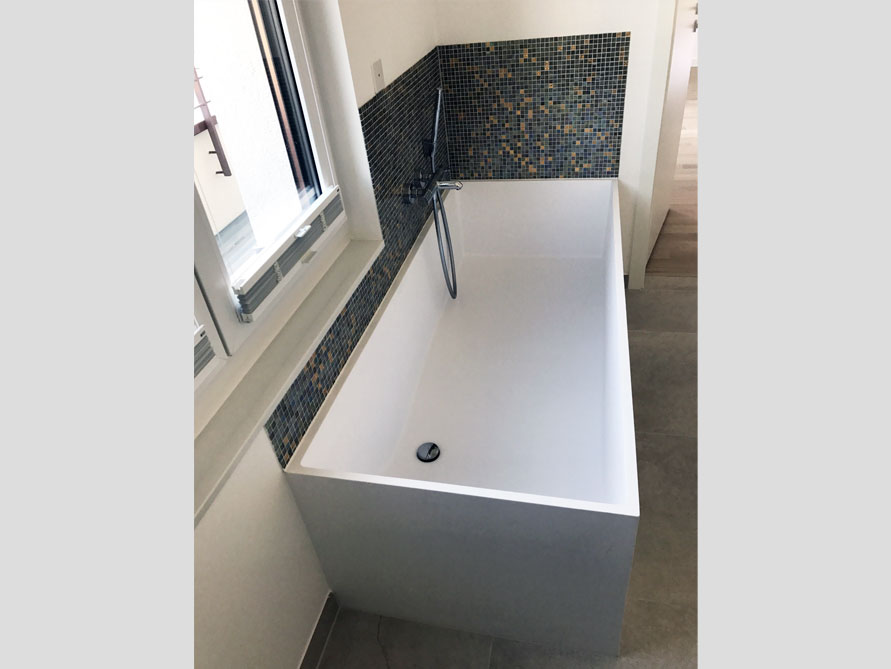 Badezimmer-Idee mit der freistehenden Badewanne Firenze
