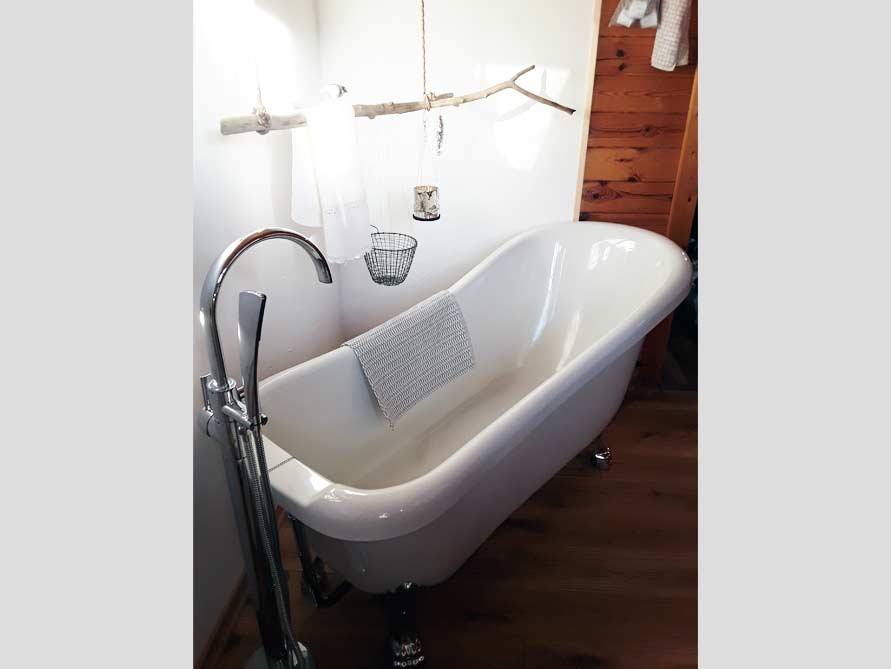 Badezimmer-Idee mit der freistehenden Badewanne Portland