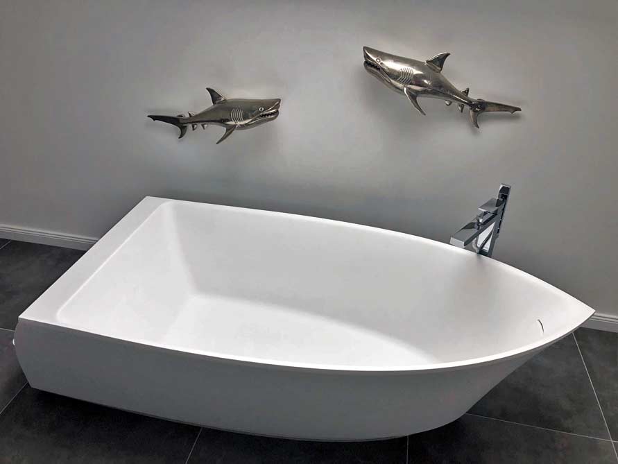Badezimmer-Idee mit der freistehenden Badewanne Portofino